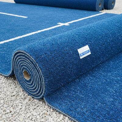 12 мм высокая плотность синяя искусственная трава падельная трава для спортивных кортов с отличными характеристиками