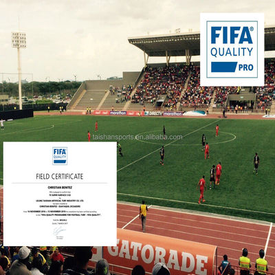 Зелёный футбольный искусственный газон 5/8